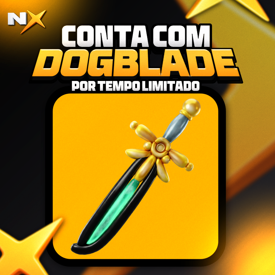 CONTA COM DOGBLADE [ ITEM LIMITADO ]