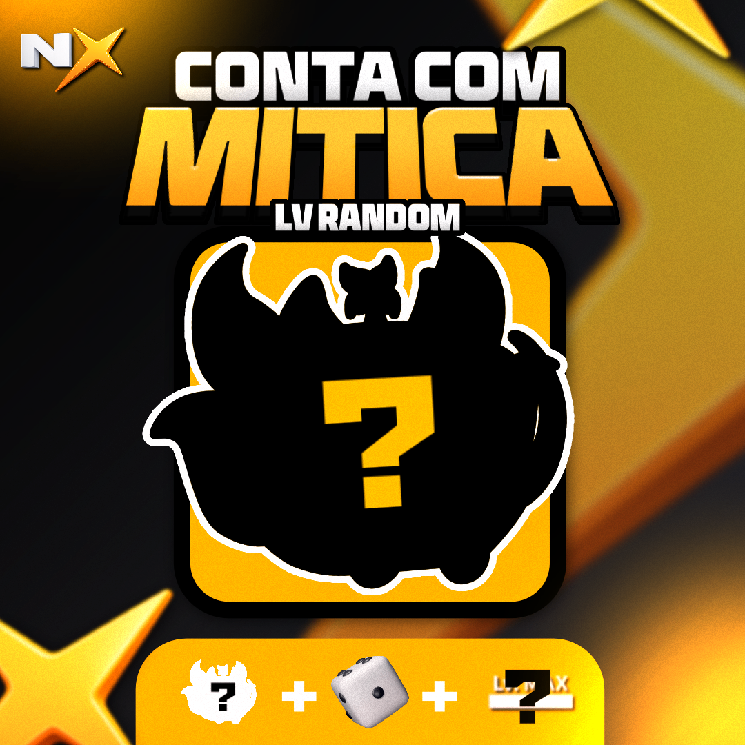 1 FRUTA MÍTICA INVENTÁRIO + LEVEL ALEATÓRIO